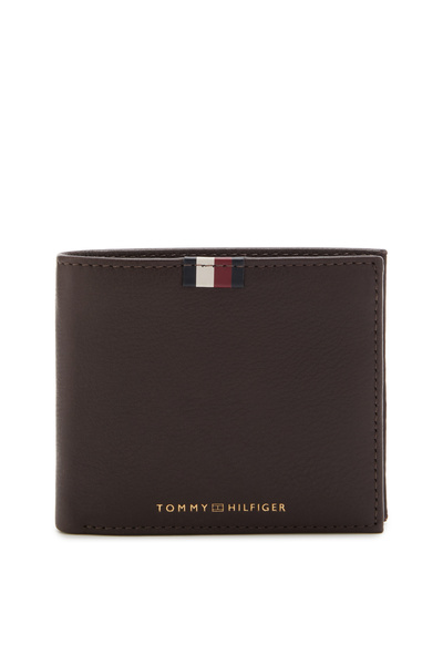 Tommy Hilfiger Ανδρικό Πορτοφόλι, TOMMY HILFIGER, 100% Δέρμα, Καφέ, UNI, AM0A...
