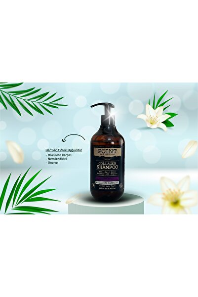 Point Dökülme Karşıtı Besleyici Onarıcı Kolajen Şampuan. Kuaför