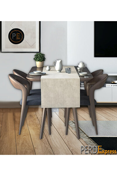 Perdexpress عداء إكرو ذو ملمس مخملي ناعم