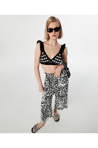 Twist Kontraszt színű Bustier