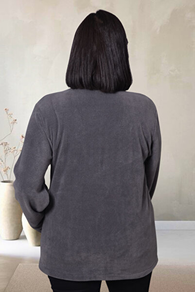 yakamor Women's Thick Smoked Fleece Coat