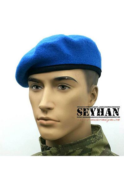 Seyhan Askeri Malzeme Синя барета (без герб)