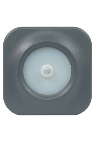 fullreyon 3 Watt Beyaz Işık Antrasit Kasa Sensörlü Merdiven, Basamak, Koridor...