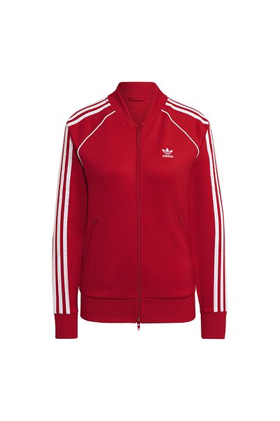 Addidas store red jacket