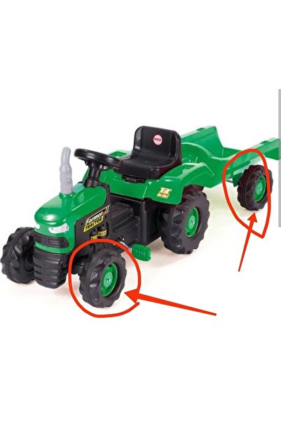 Dolu Marka Akülü Ve Pedalli Farmer Traktör/kepçeler /römork Için Ön Teker Çap 20 Cm