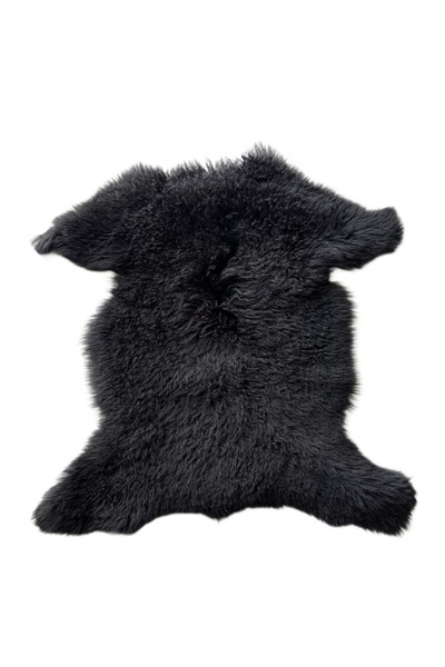 Lndr Gerçek Uzun Kıvırcık Tüylü Koyun Postu - Naturel Uzun Kıvırcık Tüylü Koyun Postu - Doğal Post Paspas