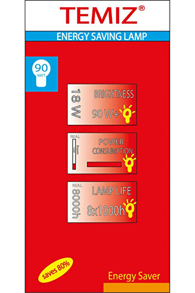 Temiz Dulux D 18/865 2p Plc Ampul 6500k Beyaz Spot Lamba