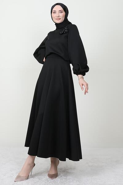 Giza Giyim Princess Skuba Suit Black