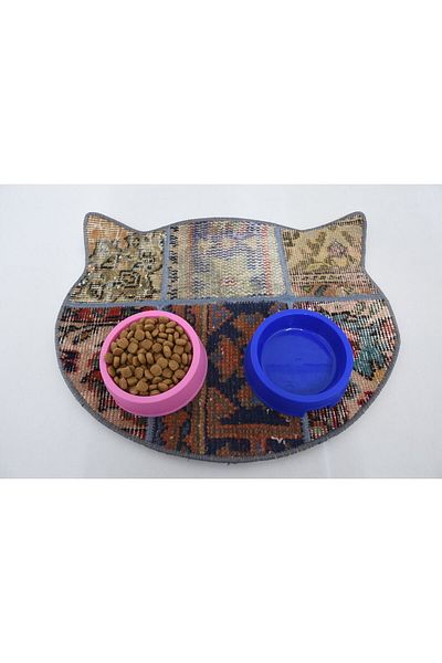 Kayra Export 40x50cm Cat Mat 100% Organic Wool Woven (Patterns may vary)
