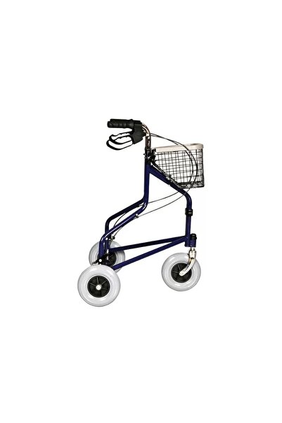 Genel Markalar Rollatör 3 Tekerlekli Walker Yürüteç üç tekerli sepetli yaşlı ...