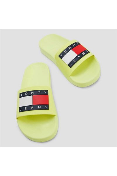 Tommy hilfiger on sale yellow sandals