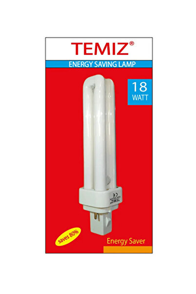 Temiz Dulux D 18/865 2p Plc Ampul 6500k Beyaz Spot Lamba