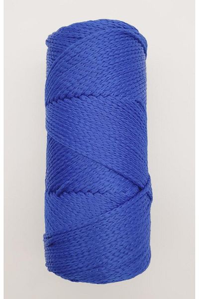 angel çanta aksesuar Αξεσουάρ Angel Bag Angel PP Macrame Rope Saks Blue Χρώμα Νο:34