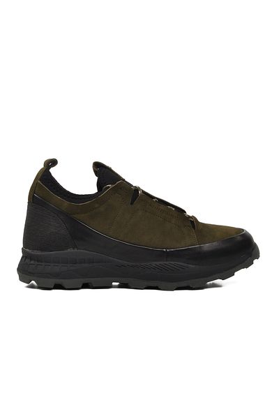 Pierre Cardin 10201 Ανδρικό αθλητικό παπούτσι από γνήσιο δέρμα χακί