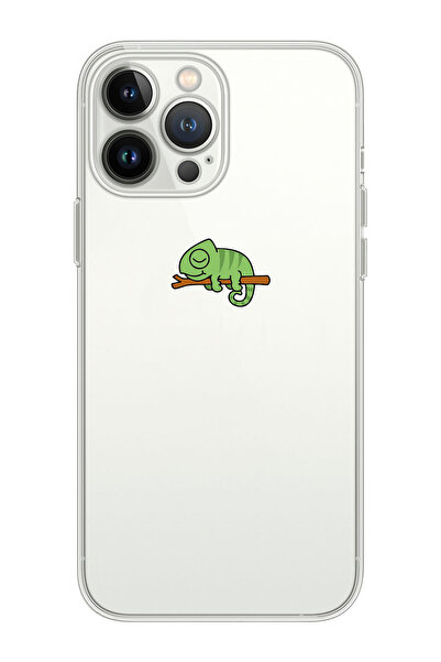 shoptocase Iphone 14 Pro Max Uyumlu Bukalemun Tasarımlı Premium Şeffaf Telefo...