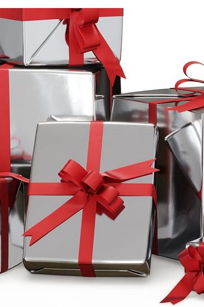 Dekals 35x50 Lux Gray Adhesive Metalized Gift Bag Metallic Gray Gift Packaging Package 10 Pieces