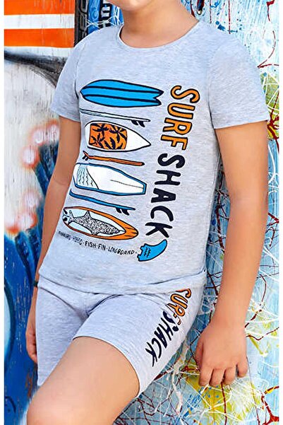 Berrak Set pantaloni scurți Surf cu imprimeu pentru băieți -5354