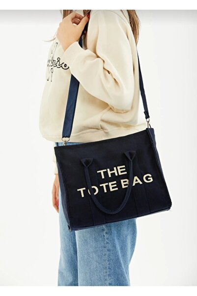 selma demir Синя жіноча сумка з канвасу Tote Bag, ручна та через плече