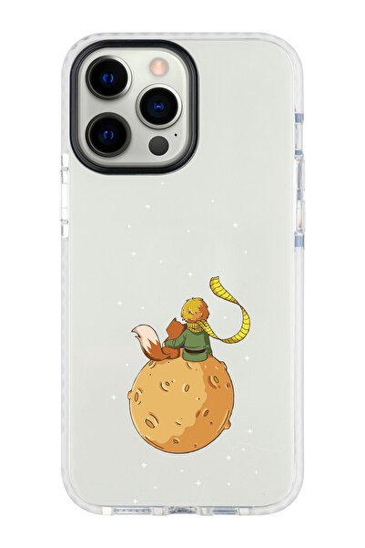 shoptocase Iphone 14 Pro Max Uyumlu Lens Korumalı Anti Shock Küçük Prens Tasa...