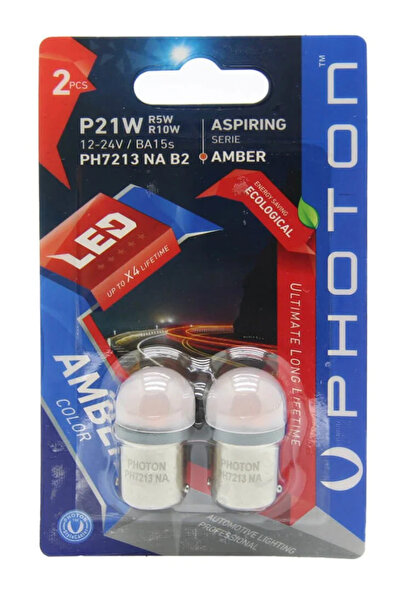 Photon P21W/R5W/R10W Turuncu Led