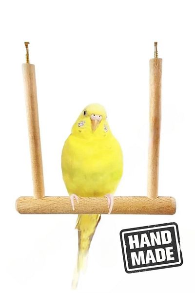 Alyones Wooden Cage Swing - For Budgies and Cockatiels