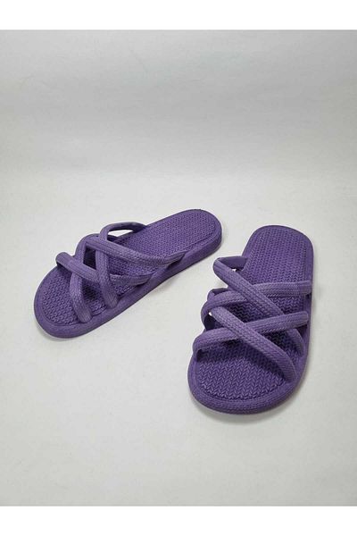 abinstore Girl's Non-Slip Sole Soft Slippers 6-Leg Braided Slippers
