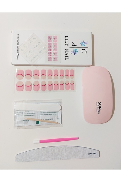 Lily Nail Kalıcı Oje / 3d Jel Tırnak Full Set Tırnak Bakım Yağı