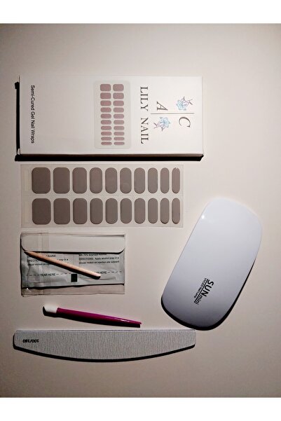 Lily Nail Kalıcı Oje / 3d Jel Tırnak Full Set Tırnak Bakım Yağı