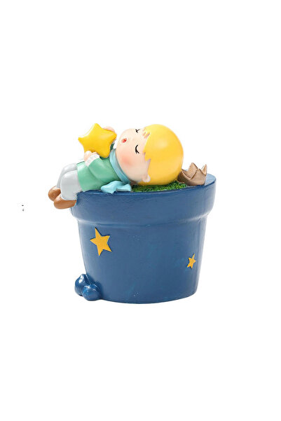 Miniminti Küçük Prens Saksı (Uyuyan Prens)