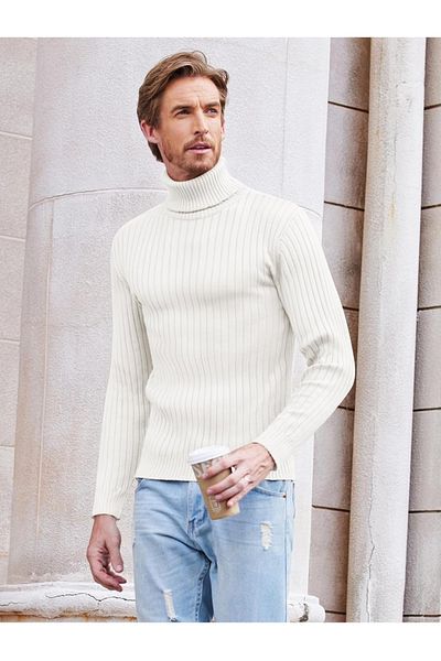 youknitwear you Forever Turtleneck Men's Knitwear Sweater