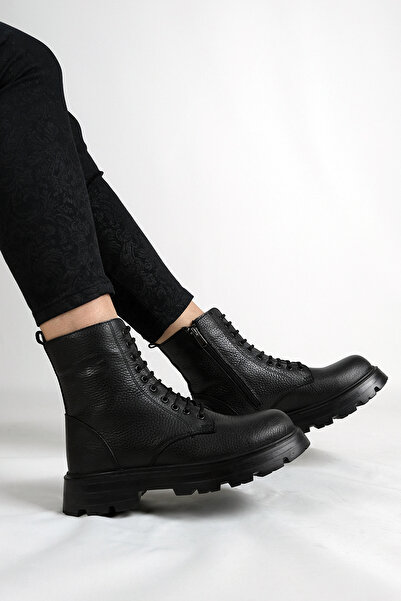 Bulls & Gulls Kadın Kısa Postal Bot Hakiki Deri