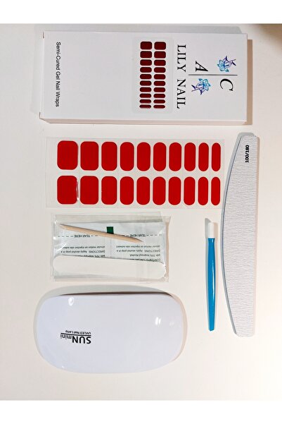 Lily Nail Kalıcı Oje / 3d Jel Tırnak Full Set Tırnak Bakım Yağı