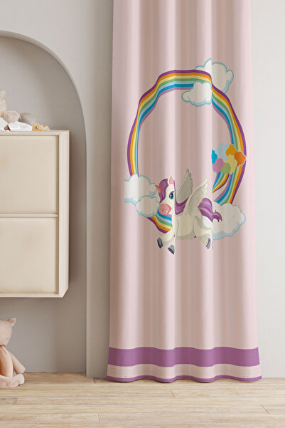 AYSHOME Ays Home Рогата конячка Дівчача кімната Фон для штор