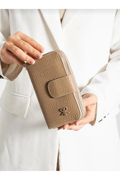 Polo Of Colors Women's Wallet with Coin and Card Compartments