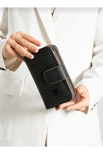 Polo Of Colors Women's Wallet with Coin and Card Compartments