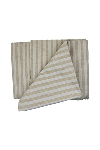 sethome collection STRIPED RIBBLELESS SATIN SHEET (3 DIFFERENT SIZES)