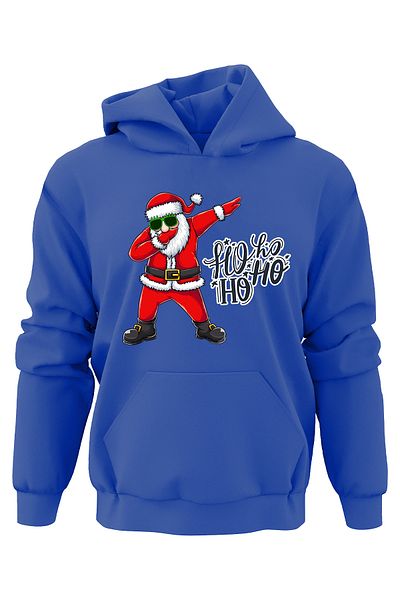 ADA BEBEK ÇOCUK Дядо Коледа Ho Ho Ho Новогодишен детски суичър