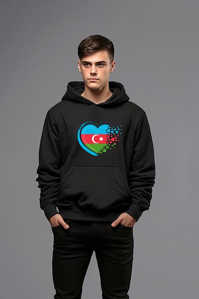 ADA BEBEK ÇOCUK Мъжки суитшърт с качулка Can Azerbaijan