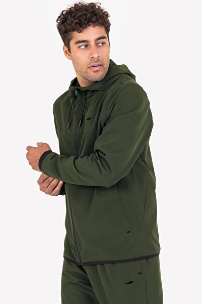 Lescon Erkek Fermuarlı Kapüşonlu Sweatshirt 23n-1148