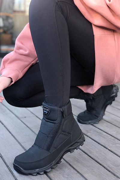 AL GÜVEN GİY Water and Cold Proof Snow Boots με Γούνα Εσωτερικά Πολύ Άνετα Scooter Unisex Boots 5549