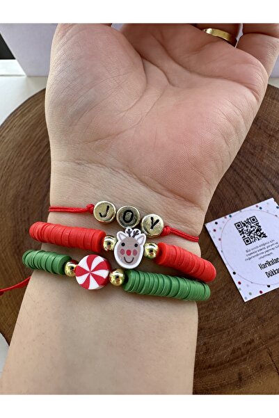 HARİKALAR DÜKKANI مجموعة أساور السنة الجديدة مكونة من 3 قطع