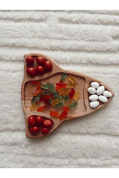 MSAY ROCKET WOODEN PRESENTATION PLATE SPECIAL FOR CHILDREN