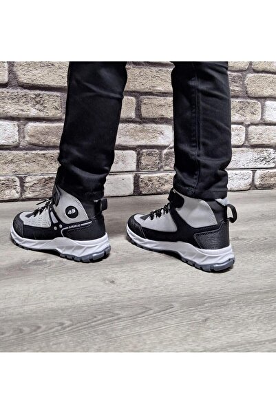 Bukond Rahat İçi Outdoor Spor Bağcıklı Cırtlı Çocuk Botu