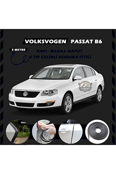 STS Oto Aksesuar Volksvogen Passat B6 Oto Araç Kapı Koruma Fitili 5metre Parl...