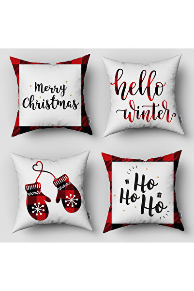 instababyrooms أغطية وسائد رمي مكونة من 4 قطع لمفهوم العام الجديد