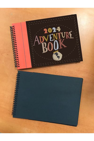 PAKLON 2024 Adventure Book Memory Book (black Inner Leaf)