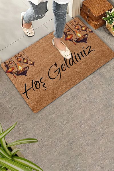 Valerine Life Oil Lamps Welcome Door Mat 45x70cm