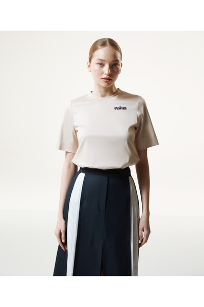 Machka Plisowana spódnica w bloki kolorów