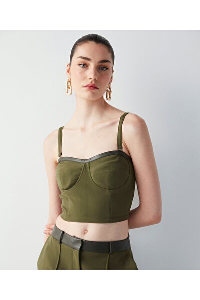İpekyol Corset Look Crop Blouse