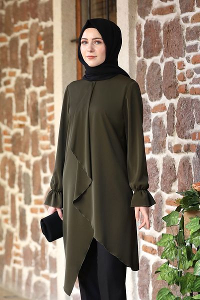 Central Of Moda Asymmetric Cut Hijab Tunic Arya & (Single Tunic)